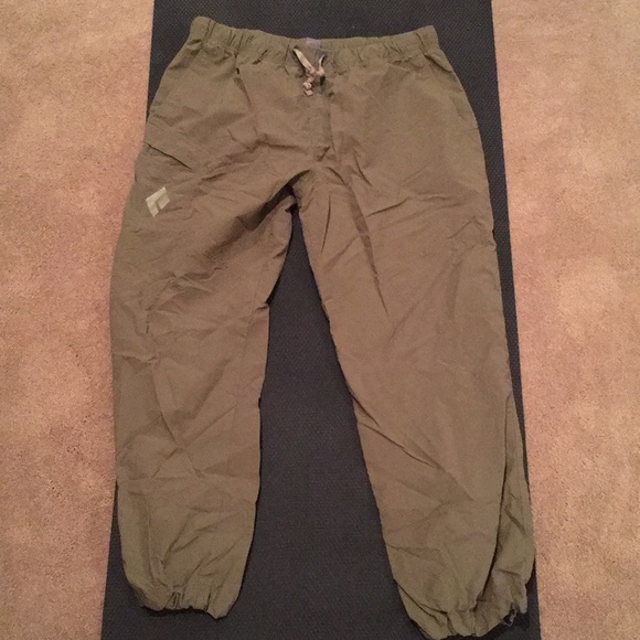 black climbing pants